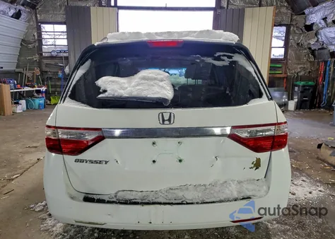 2012 Honda Odyssey Ex z USA, uszkodzony, nr VIN 5FNRL5H49CB094341